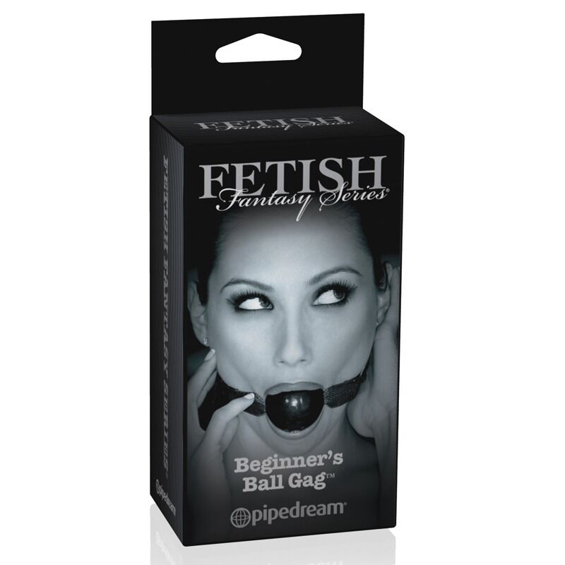 Pipedream Fetish Fantasy Series Limited Edition Beginner's Ball Gag - Black