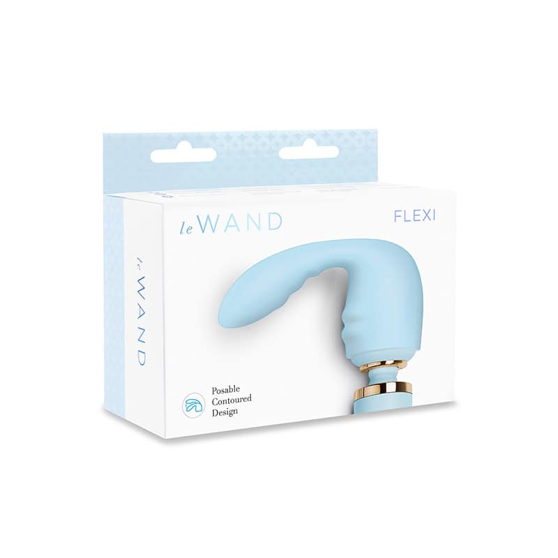 COTR Inc. Le Wand Flexi Posable Silicone Attachment – Flexible G-Spot and Clitoral Stimulator
