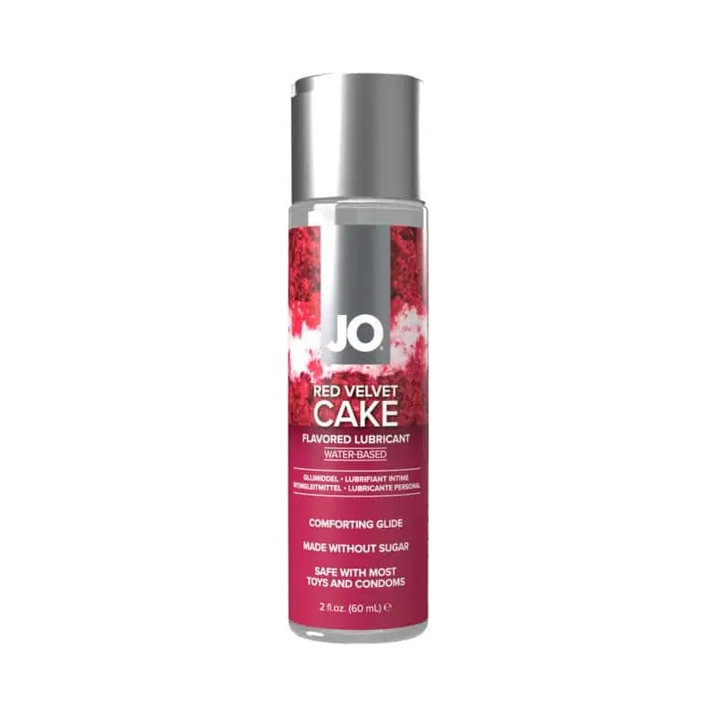 System Jo Red Velvet Cake Flavored Water-Based Lubricant - 2 oz.