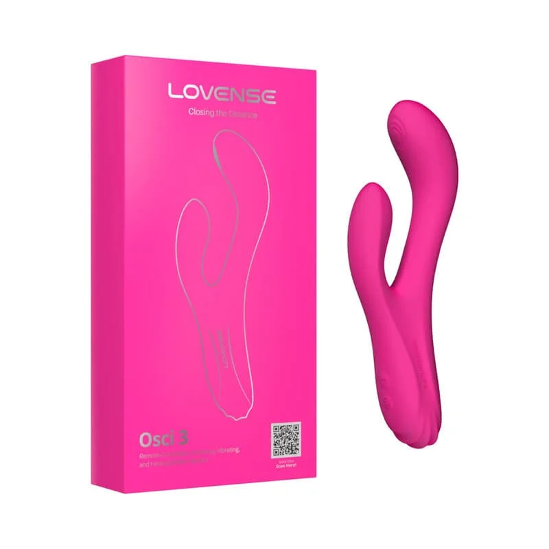 Lovense Osci 3 Remote-Controlled G-Spot and Clitoral Vibrator with App Integration
