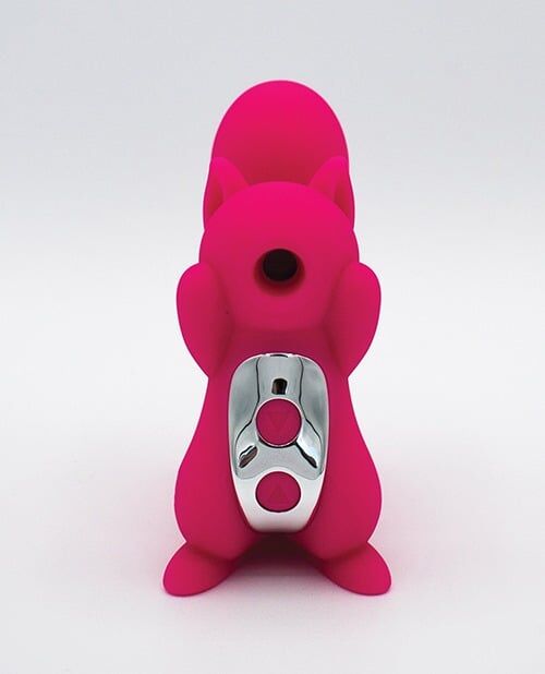 Like A Kitten Natalie’s Toy Box Screaming Squirrel Vibrator - Hot Pink - Image 2