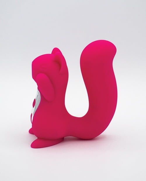Like A Kitten Natalie’s Toy Box Screaming Squirrel Vibrator - Hot Pink - Image 3