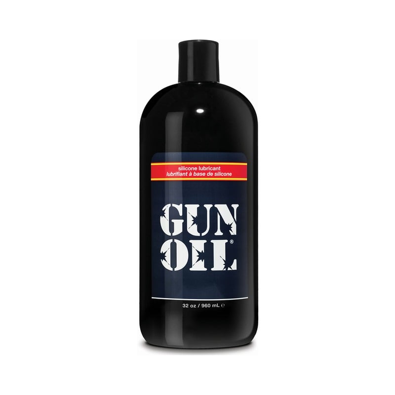 Empowered Products Gun Oil Silicone Lubricant 32 oz. - Water-Resistant & Hypoallergenic Personal Lubricant