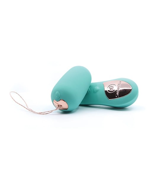 Nu Sensuelle Remote Control Petite Egg in Blue with 15 Vibration Patterns - Image 3