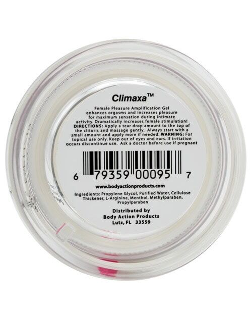 Climaxa Stimulating Gel by Body Action Products - Enhance Female Pleasure and Orgasms - Image 3
