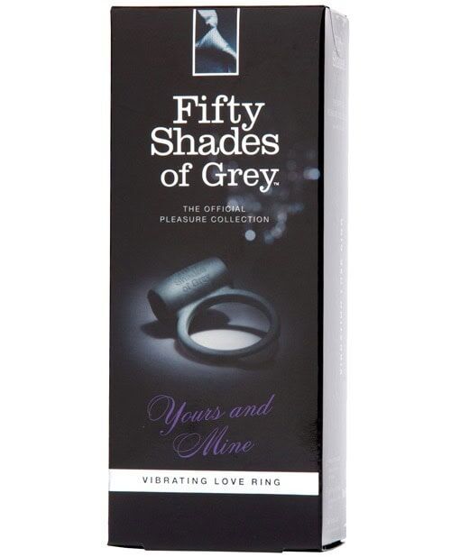 Fifty Shades of Grey Yours and Mine Vibrating Love Ring – Waterproof Silicone Cock Ring with Clitoral Stimulator - Image 5