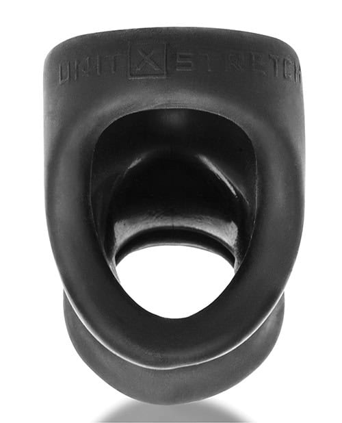 Oxballs Unit-X Tug-Down Night Edition Ball Stretch Cock Sling - Silicone, Black - Image 3